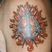 Tattoos - Wiccan Sheild - 62433